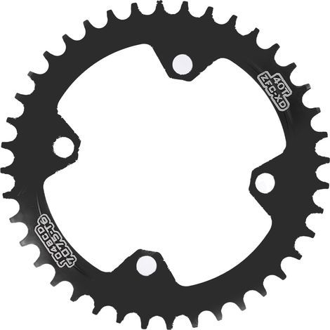 Couronne vélo FMFXTR 104 BCD 40 dents Noir, plateau VTT compatible chaîne étroide-large, pour vélo tout-terrain. (1/5)