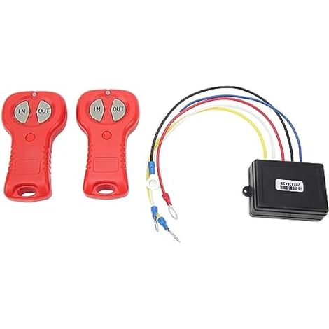 Kit de Télécommande de Treuil sans Fil, DC12V 24V, Réponse (1/5)