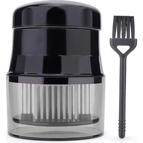 Fleischzartmacher, Professionelles Küchen-Kochwerkzeug Fleischklopfer Werkzeug für Rindfleisch, Steak, Huhn, 48 Nadeln Edelstahl (1/5)