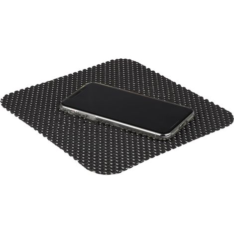 alca® Anti-Rutschmatte Auto Non-Slip 22x20 cm Handyablage Armaturenbrett multifunktionale Antirutschmatte Smartphone Brille Schlüssel etc.