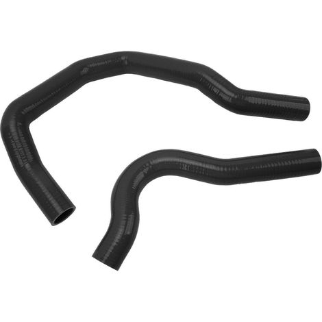 Durite de Radiateur en Silicone Haute Température, Résistante et Durable, Tuyau pour Civic Type-R EK4 EK9, Noir (1/5)