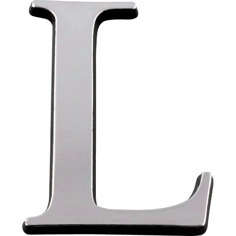 Lettre L Argent Hauteur 40mm - 4621845 (1/2)