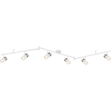 Globo - foco - BRISBON - blanco - metal - foco de superficie -