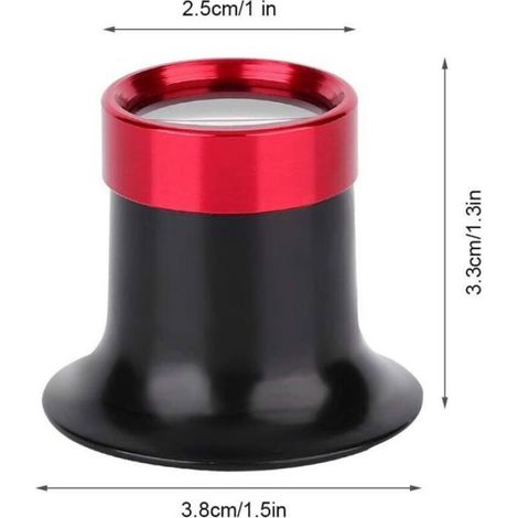 Loupe d'horloger - Loupe de bijoutier en alliage d'aluminium - Watc (1/5)