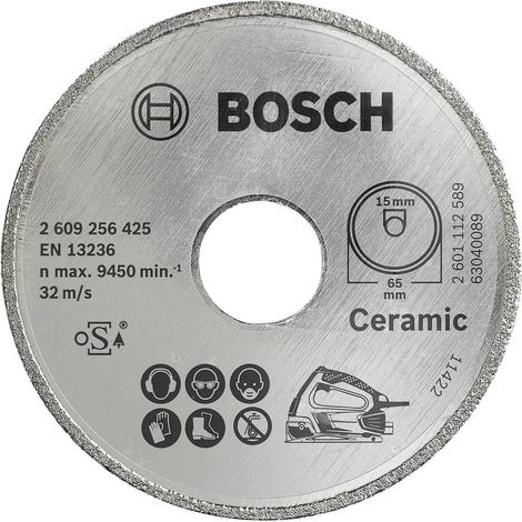 Bosch Diamond cutting disc Diamond Cutting Disc Standard for Ceramic 2609256425 (1/2)