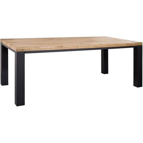 Esstisch Wildeiche 160x90x76 natur geölt VILLANDERS 117