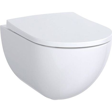 Geberit Acanto Wand-WC Tiefspüler, spülrandlos, 4,5/6L, (1/5)