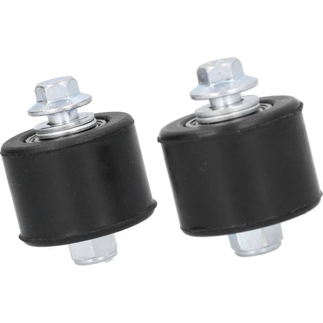 2 pièces guide chaîne 8mm galet tendeur patin roue pour Yamaha YFZ 350 Banshee 1987-2006 (1/5)