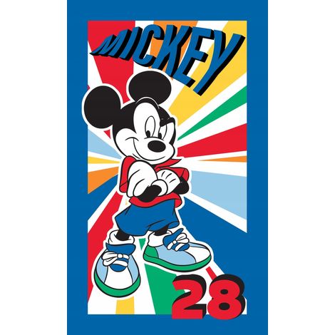Kindergartenhandtuch für Kinder 30x50 Mickey Mouse (1/3)