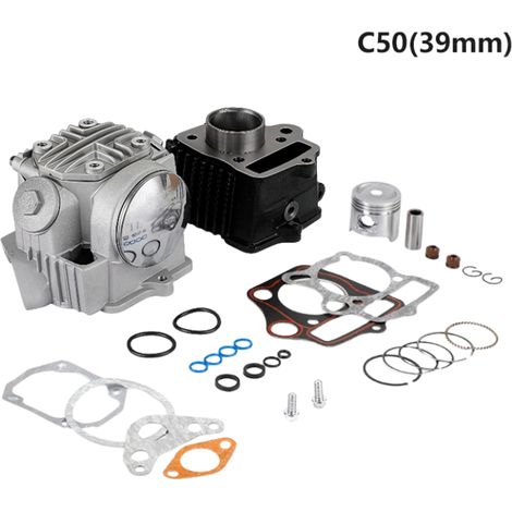 Kit Cylindre Complet 50cc pour Honda Z50J / H50 / XR50 / CRF50 - Cylindre, Piston et Culasse pour Moto Mini/Motocross (1/5)