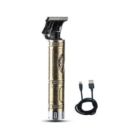 Tondeuse À Cheveux - Sans Fil - Alliage De Zinc - Étanche - 4 Sabots 1.5 À 4 Mm - Pour Barbe Et Crâne Rasé - 1 Pièce