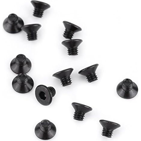 Vis à Douille Hexagonale à Tête Plate M3, 200pcs 10,9 Assortiment de Fixation en Acier en Alliage de qualité 4, 6, 8, 10, 12, 16, 20, 25 Mm pour la Maison, Appareil de Bureau (1/3)
