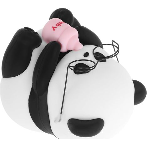 Veilleuse Panda Silicone Assise Rechargeable pour Garçon (1/5)