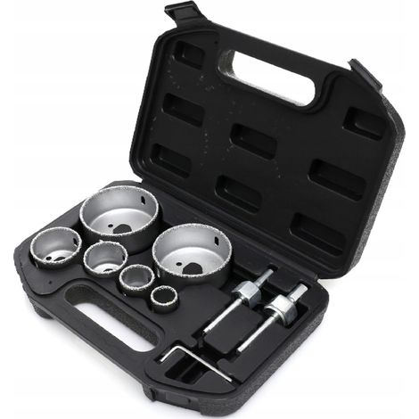 Wolfram-Lochsägen-Set 22-73 mm, 9-teilig, KD10285 (1/5)