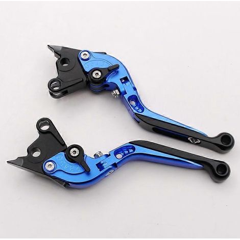 Convient aux motos Ducati M900/M1000 : freins modifiés, klaxon, embrayages, accessoires de leviers de guidon (bleu). (1/5)