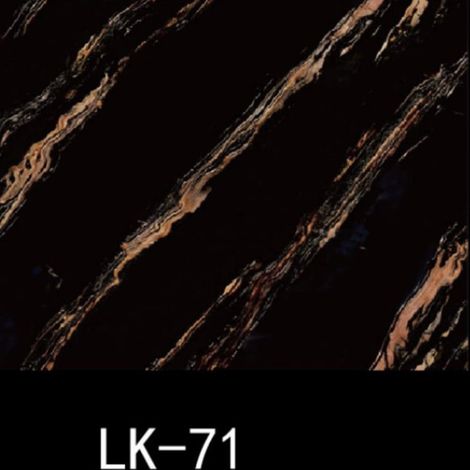 TrAdE Shop Traesio - Pannello Adesivo Effetto Marmo Nero Con Venature 120x300cm Per Pareti Paraschizzi Stanza - (1/2)