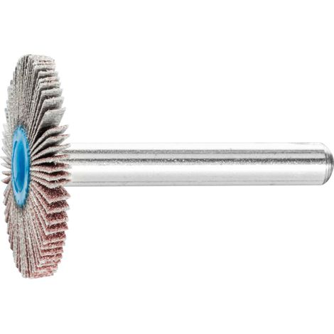 PFERD TOOLS Korund Fächerschleifer F Ø 30x3 mm Schaft-Ø 6 mm A150 für Feinschliff und Finish 10 Stk (1/5)