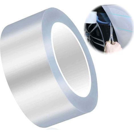 film de protection voiture transparent,5CM×10M Film Protecteur de Seuil de Porte Universel,auto-adhésif film de voiture,Film Vinyle DIY Car Wrap Sticker pour Voitures Moto Vélos Anti-Rayures (1/5)