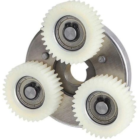 Kit d'engrenage planétaire 36 dents avec embrayage pour vélo électrique Bafang Motor, pignon en nylon blanc hhh