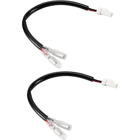 Lot de 2 connecteurs de faisceau de câblage de clignotants pour moto KTM (1/5)