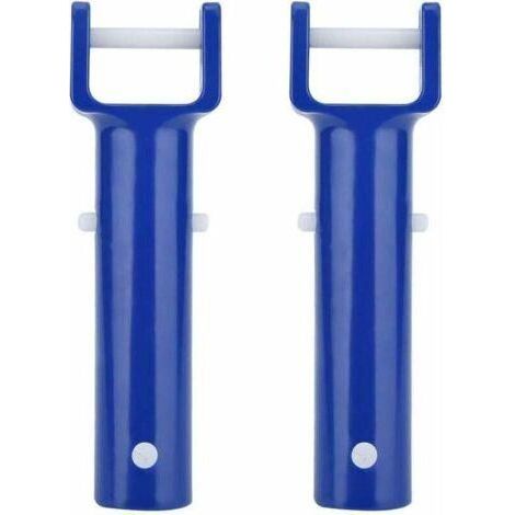 2Pcs Blue Handle Swimming Pool Spa Clip Pool Accessories Flexible Spa And Swimming Pool Vacuum Head (1/5)