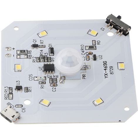 Integriertes, wiederaufladbares ABS-Lampenbedienfeld mit 2-stufigem Sensor zur Dekoration (1/5)