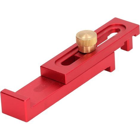 Règle de Mesure de Profondeur, Règle en Dents de Scie Mesureur de Profondeur 5-40 Mm et Mini Jauge D'écarts pour le Travail du Bois, Règle de Ligne de Profondeur en Alliage D'aluminium et(T2) (1/5)
