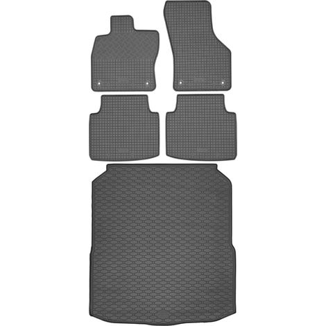 Juego de alfombrillas de goma para coche y alfombrilla para maletero para Volkswagen Arteon Sedán a partir de junio de 2017. (1/5)