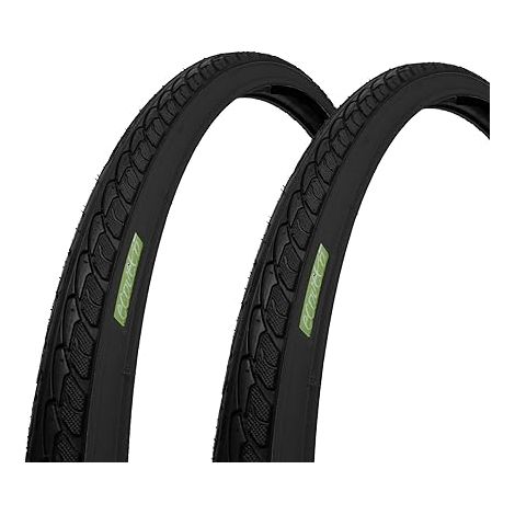 2 Copertoni 700x35C Copertoncini Pieghevoli 37-622 per CicloCross Cross Country Gravel Bike Bici Adulto Ibrida Ecovelo (1/5)