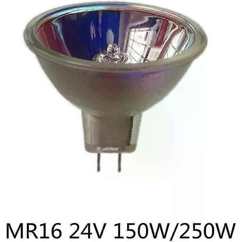Projecteur MR16 24V 150W / MR16 24V 250W G635, source lumineuse pour instrument optique, diamètre 50 mm, projecteur en verre MR16 (1/5)