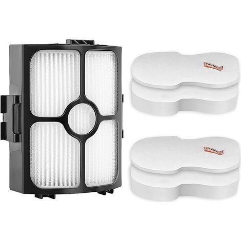 Wucaishop Filterersatzset passend für Shark HZ3002 HZ3000 Staubsauger (1/4)