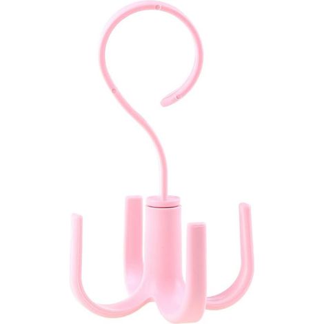Cintre Ceinture Rotatif À 360 Degrés Support Cravate pour Écharpe Organisateur Placard À Crochet (1/5)