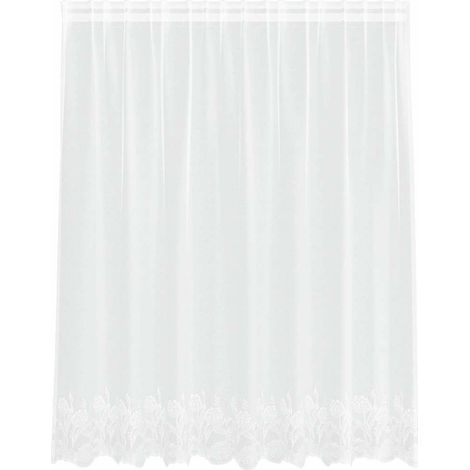 Rideaux avec des rideaux Blanc 500x100cm Polyester CFW97589 (1/5)