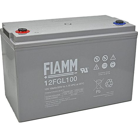 BATTERIA FIAMM 12FGL100 12V 100Ah