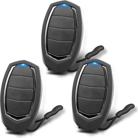 433,92 MHz Telecommande Portail,Lot de 3 Telecommande Porte de Garage Compatible avec MOTORLINE Falk MX4SP MXS4SP MX5SP RCM DSM,4 Canaux (1/4)