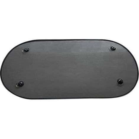 Pare-soleil arrière de voiture avec ventouses, 100 x 50 cm, protection solaire universelle pour lunette arrière, style chaussette bébé, avec ventouses et sac de rangement.