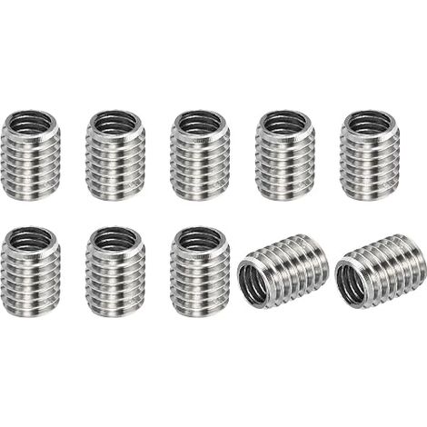 10 pcs Filetage Adaptateurs Manchon Réducteur Écrou Inox Acier 10mm (1/5)