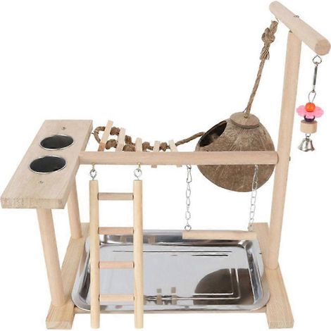 Supports pour oiseaux, jouets et accessoires pour l'entraînement au nid et à la posture debout des perroquets