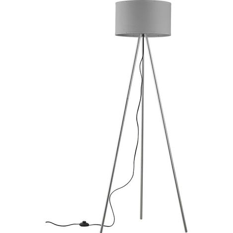 Lampadaire décoratif 1xE27 23W IP20 – Gris (1/4)