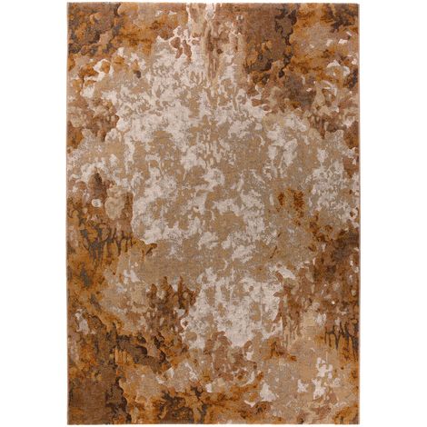 VIVARAISE - Tapis Vivaraise Enora en polypropylène beige - 160x230x1 cm (1/5)