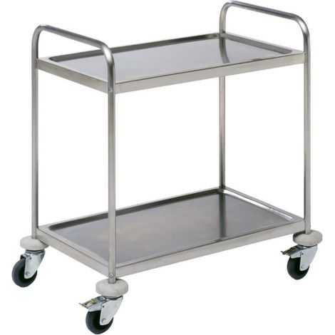 Chariot de Service Démontable 2 Niveaux L 930 mm - Pujadas