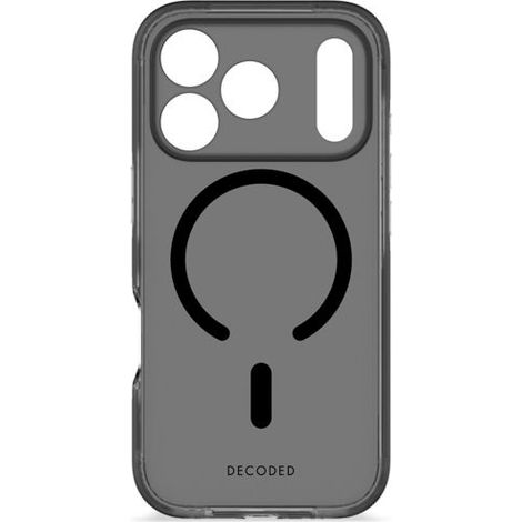 Decoded DropTec Transparent Backcover iP 17 Pro Black (1/5)