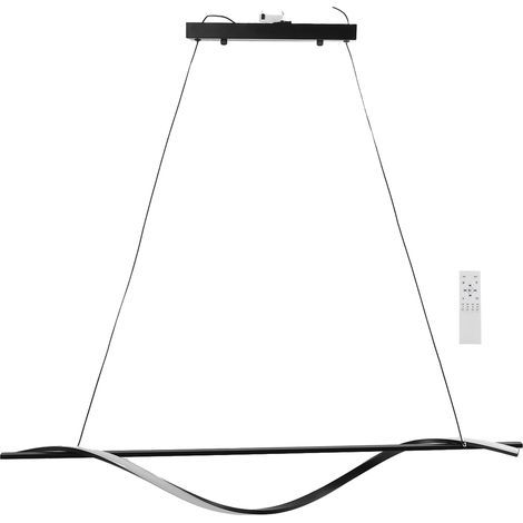 Ortviai Suspension LED moderne avec télécommande – réglage de l’intensité et de la température de couleur (3000K-6000K) pour cuisine et salle à manger (1/5)