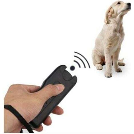 Ultrasonic dog repellent, 3-in-1 portable anti-barking device for dogs, dog repellent, outdoor LED bark controller, anti-barking device for small and large dogs.
