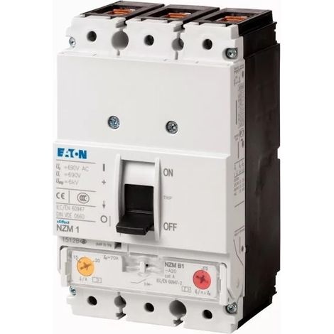 Eaton Moir NZMH1-A40 Disyuntor 3P 40A 100kA Nzm1