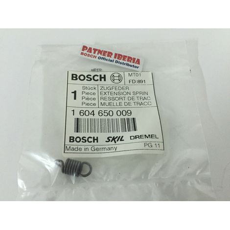 Repuesto original BOSCH 1604650009  Muelle de extensión