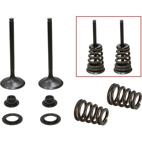 VÁLVULAS DE ADMISIÓN PSYCHIC (JUEGO DE VÁLVULAS CON RESORTES Y ARANDELAS) HUSABERG FE 450 / 550 / 650, FS 650 '04-'08, KTM SXS 450 / 540 RACING '03-'04, EXC 450, SX 520 / 525 '00-'07 (MX-09549I)