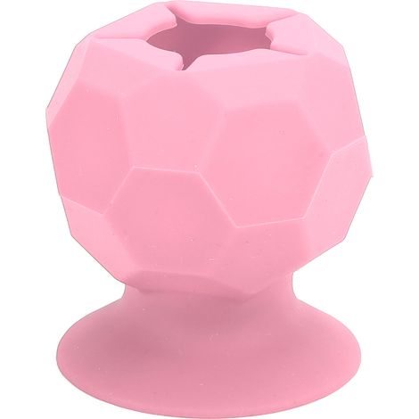 Scrap Collector Portable Student Silicone Suction Cup Hand Made Waste Collection Ball Vinyl StoragePink (1/5)