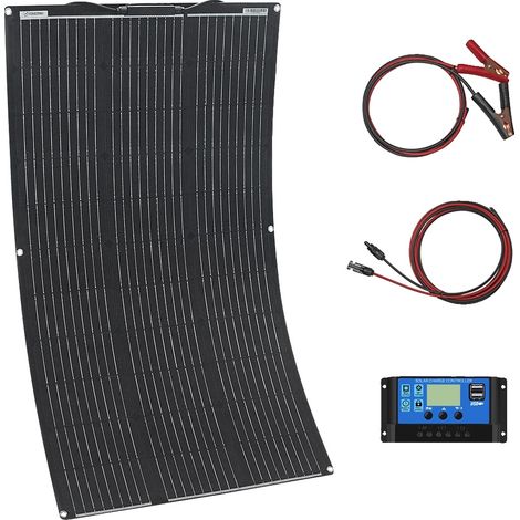 Panneau Solaire, Portable, Solution Énergétique Efficace, Kit ETFE 100W (1/2)