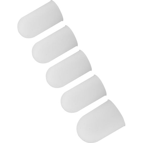 5 Doigts Gants de Cuisine Silicone Protège-doigts Anti-chaleur Pouce Manchon pour Cuisson Pâtisserie Barbecue Lot (1/5)